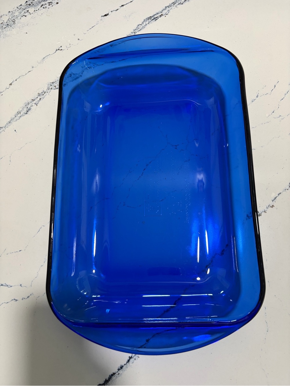 Anchor Hocking Cobalt Blue 9 by 13 lasagna baking dish